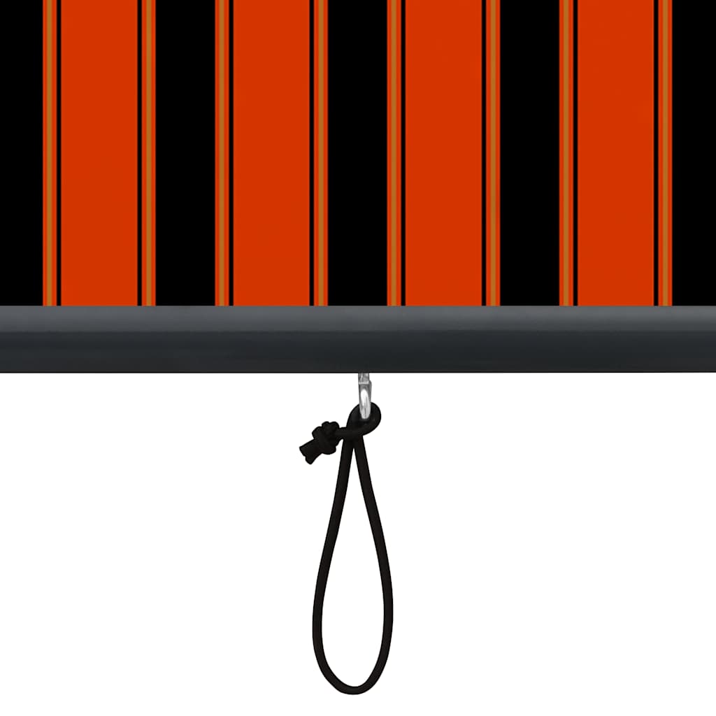 Tenda a Rullo per Esterni 160x250 cm Arancione e Marrone