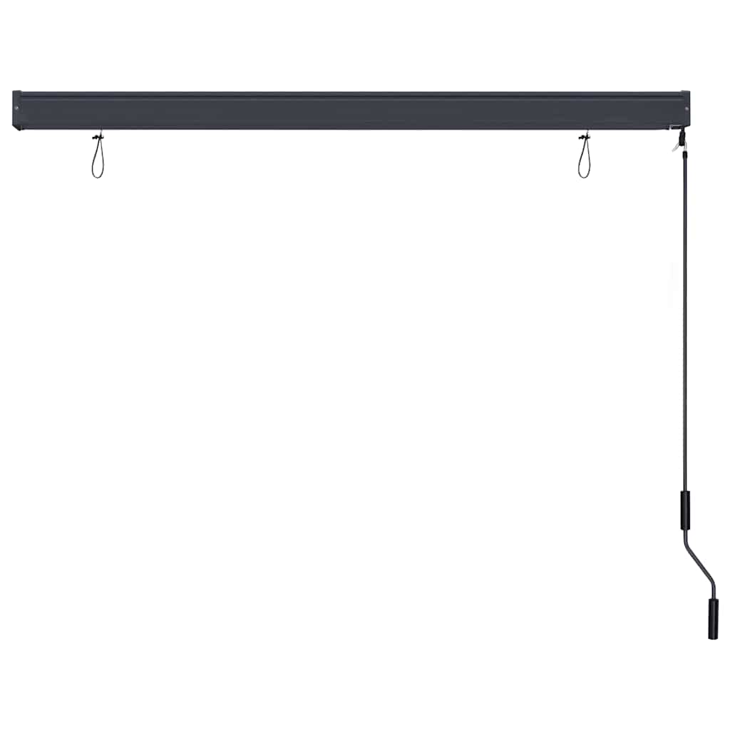 Tenda a Rullo per Esterni 170x250 cm Bianca e Arancione