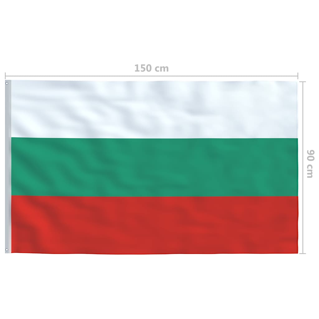 Bandiera della Bulgaria 90x150 cm
