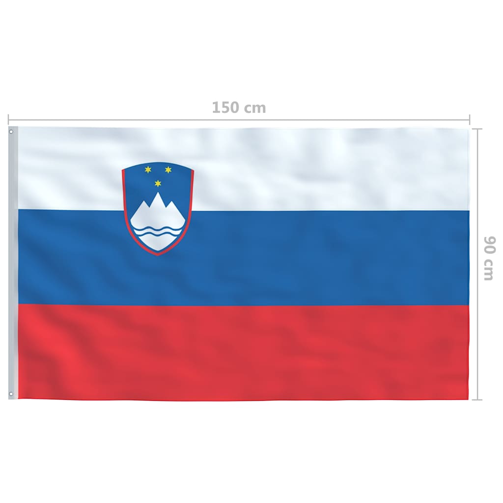 Bandiera della Slovenia 90x150 cm