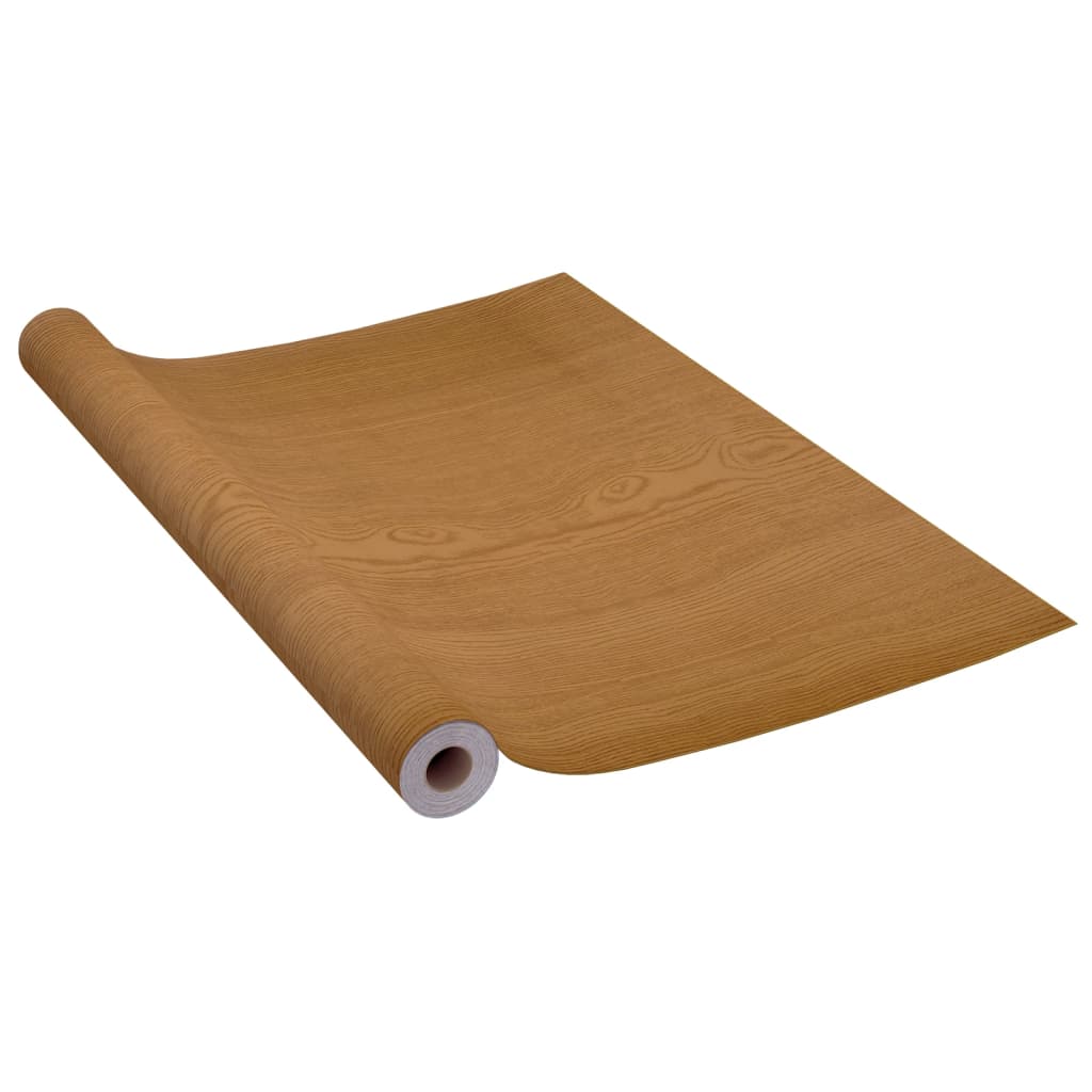 Pellicole Autoadesive per Porte 2 pz Rovere Chiaro 210x90cm PVC