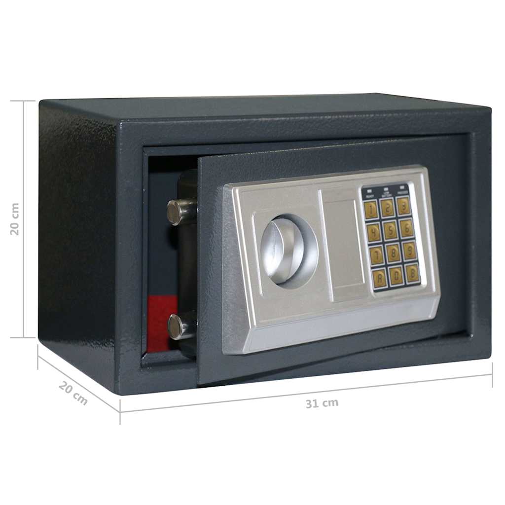 Cassaforte Digitale Elettronica 31x20x20 cm