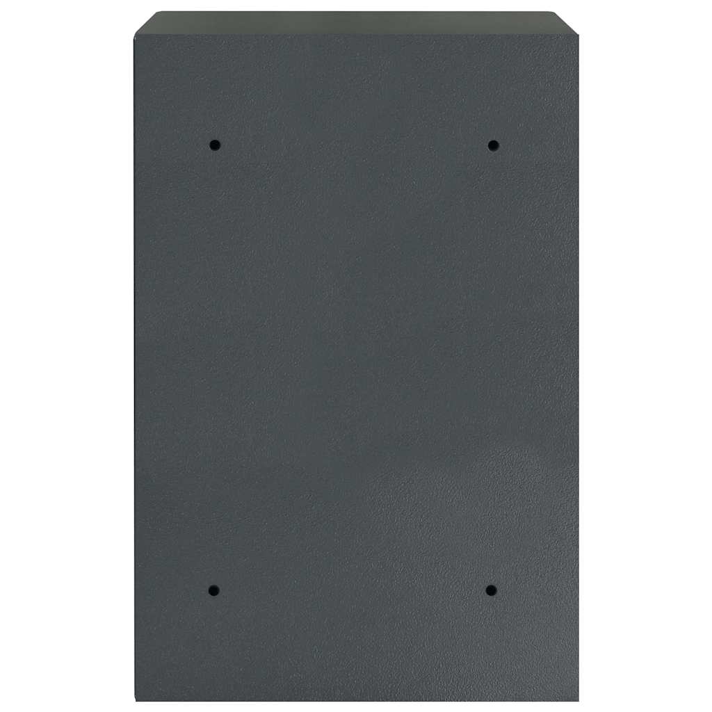 Cassaforte Digitale Grigio Scuro 40x35x60 cm