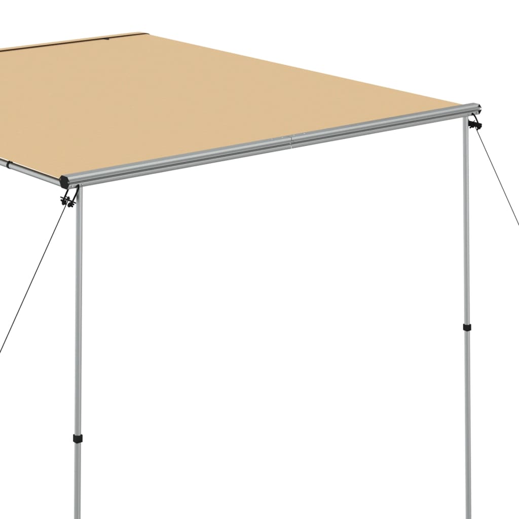 Tendalino per Camper e Roulotte 2,4x3x2,15 m Beige