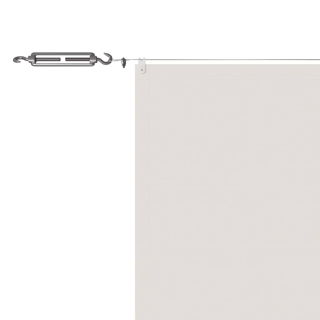 Paravento Verticale Bianco 60x800 cm Tessuto Oxford