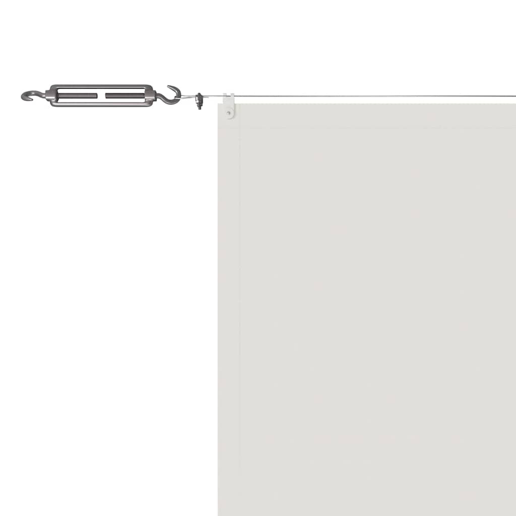 Paravento Verticale Bianco 100x1000 cm Tessuto Oxford