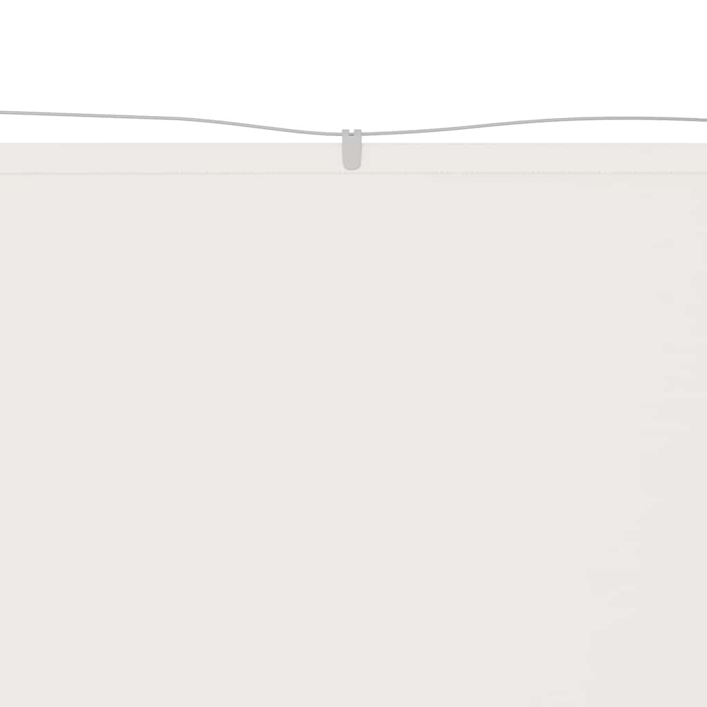 Paravento Verticale Bianco 180x1200 cm Tessuto Oxford