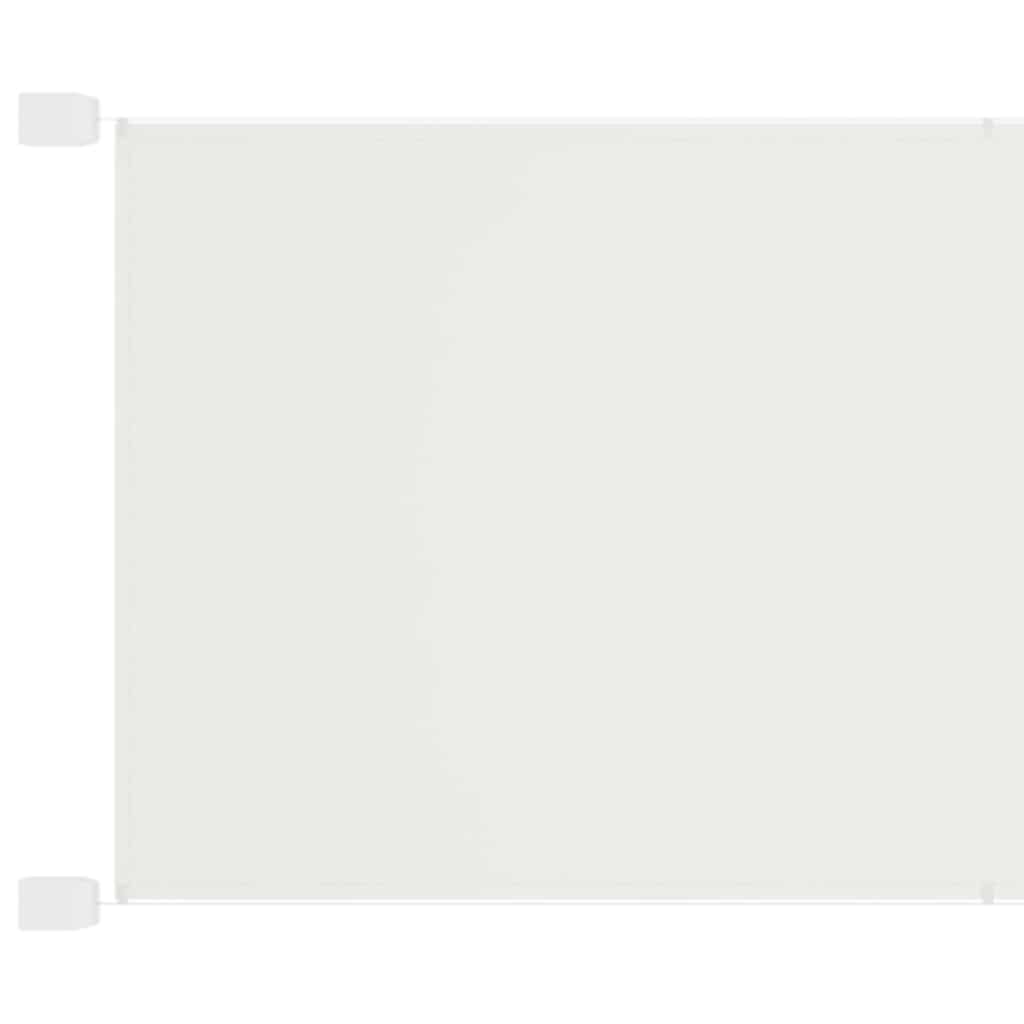 Paravento Verticale Bianco 300x270 cm Tessuto Oxford