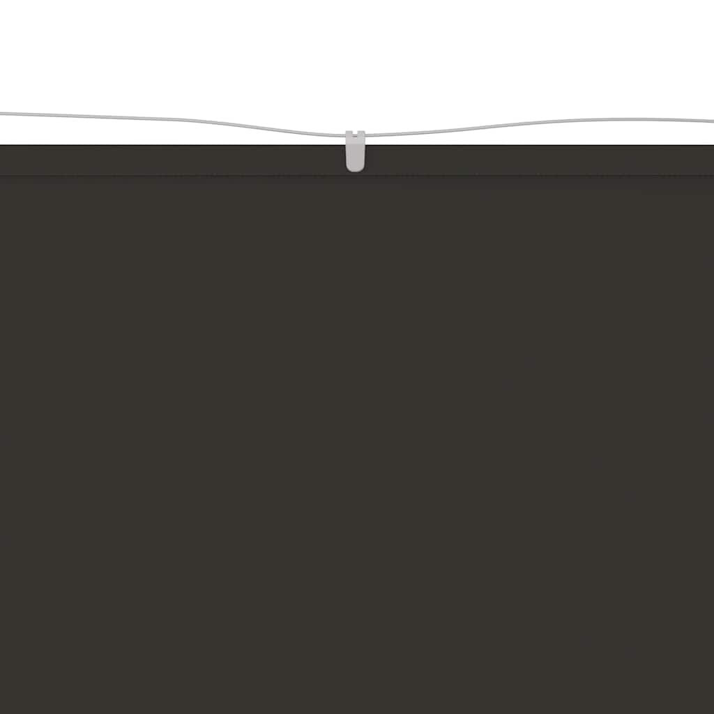 Paravento Verticale Antracite 60x600 cm in Tessuto Oxford