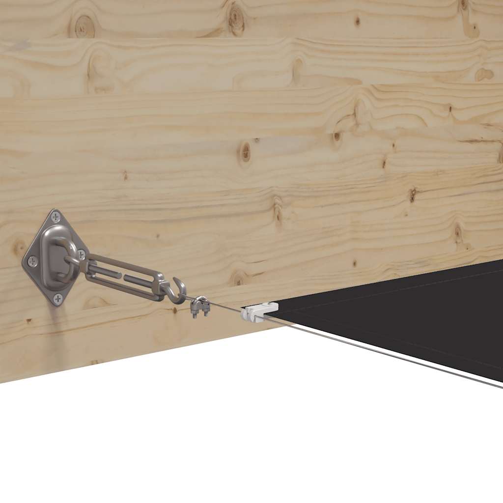 Paravento Verticale Antracite 100x1200 cm in Tessuto Oxford