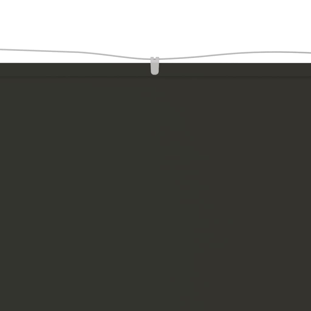 Paravento Verticale Antracite 140x270 cm in Tessuto Oxford