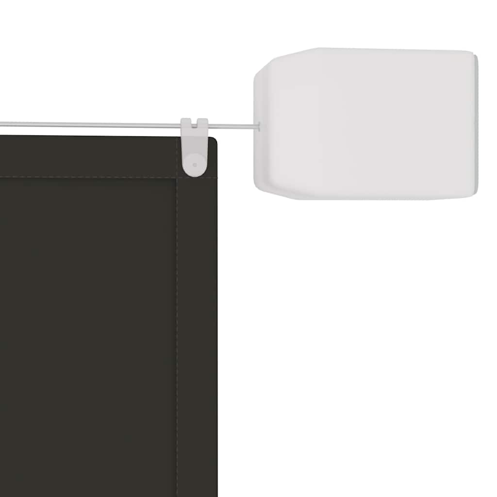 Paravento Verticale Antracite 200x270 cm Tessuto Oxford