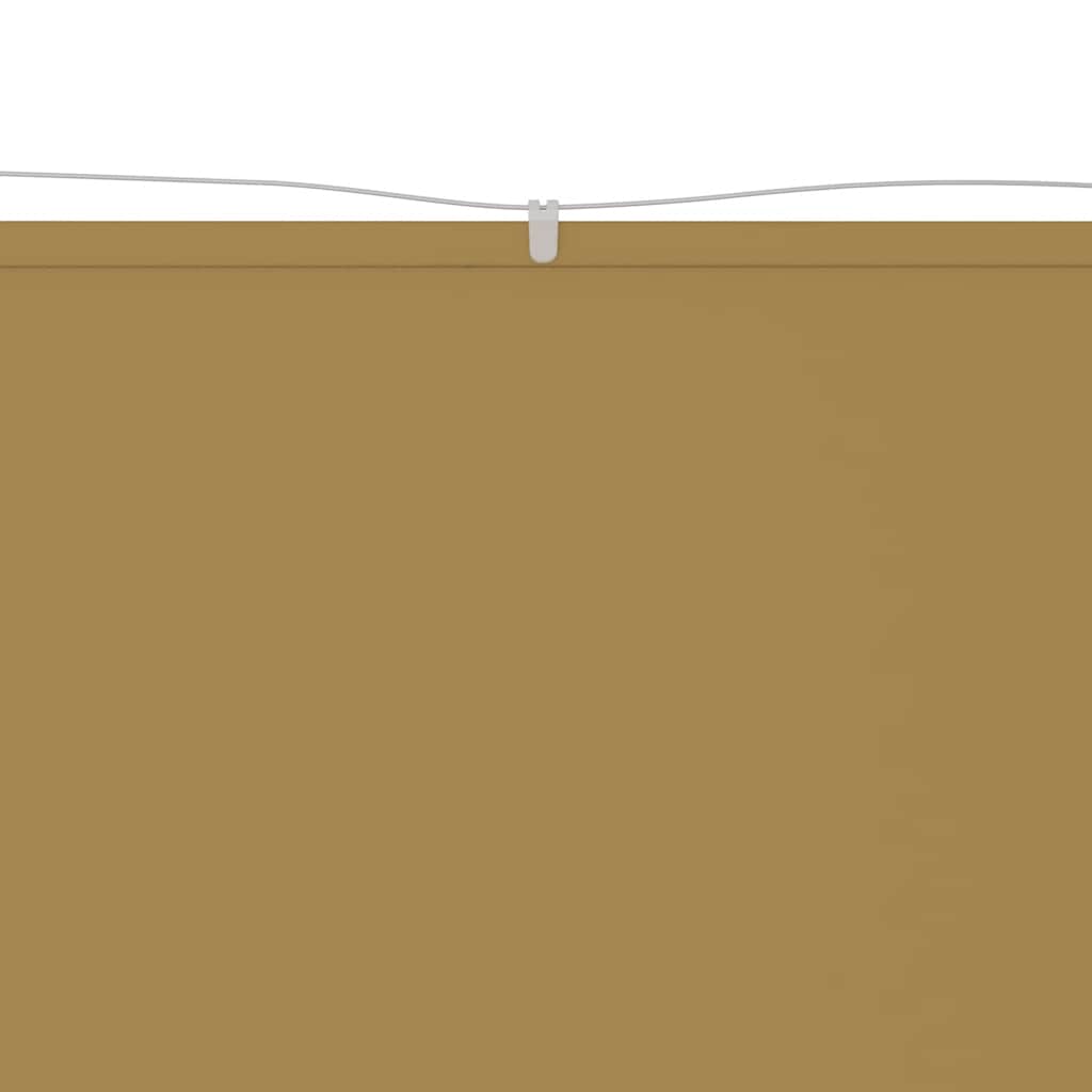 Paravento Verticale Beige 60x600 cm in Tessuto Oxford
