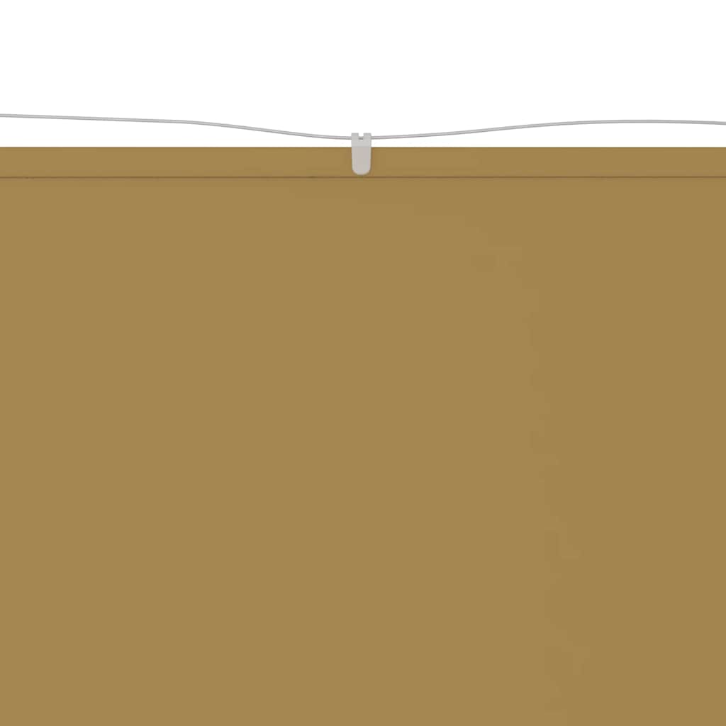 Paravento Verticale Beige 60x1200 cm in Tessuto Oxford