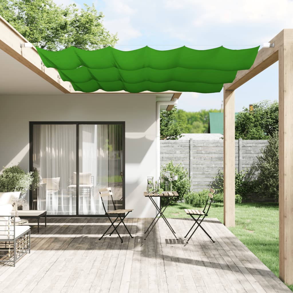 Paravento Verticale Verde Chiaro 60x270 cm in Tessuto Oxford