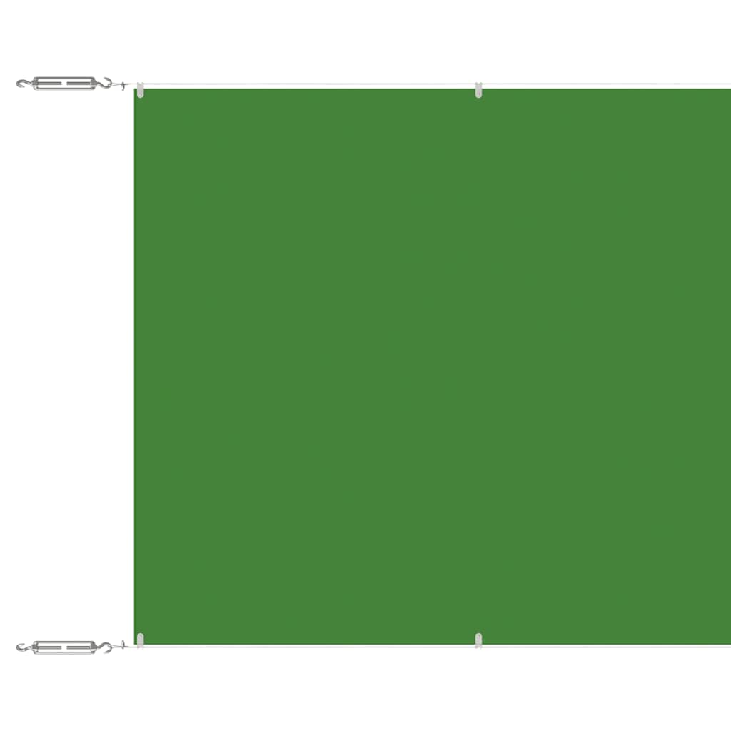 Paravento Verticale Verde Chiaro 60x800 cm in Tessuto Oxford