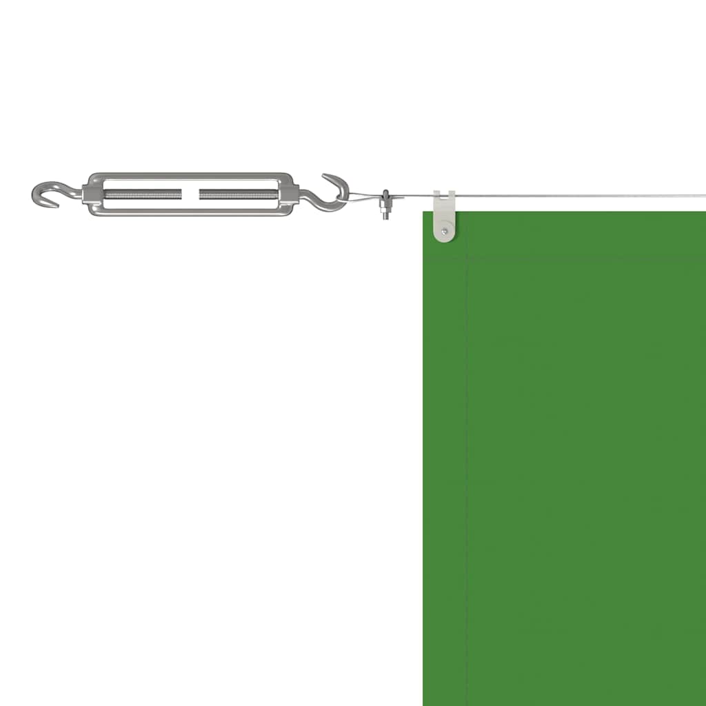 Paravento Verticale Verde Chiaro 100x1200 cm in Tessuto Oxford