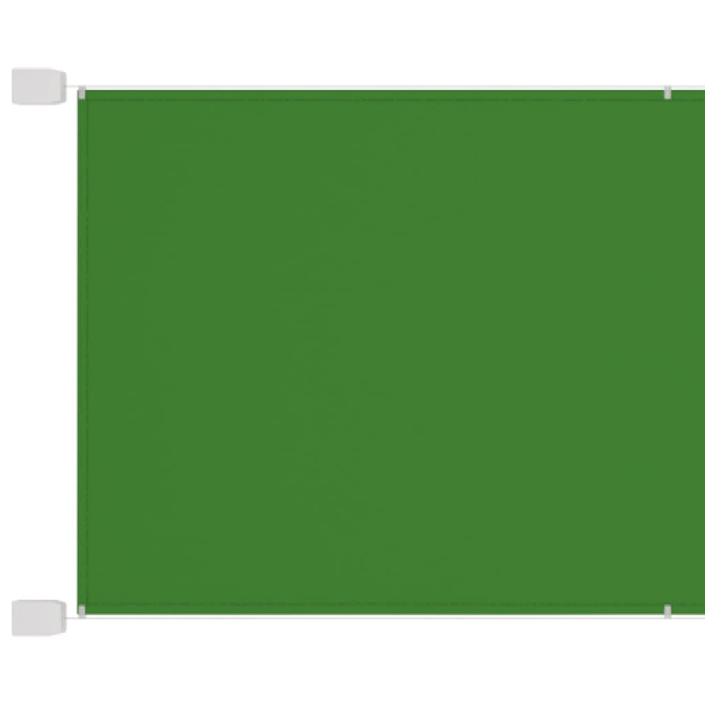 Paravento Verticale Verde Chiaro 140x360 cm in Tessuto Oxford
