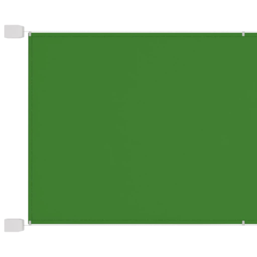 Paravento Verticale Verde Chiaro 140x420 cm in Tessuto Oxford
