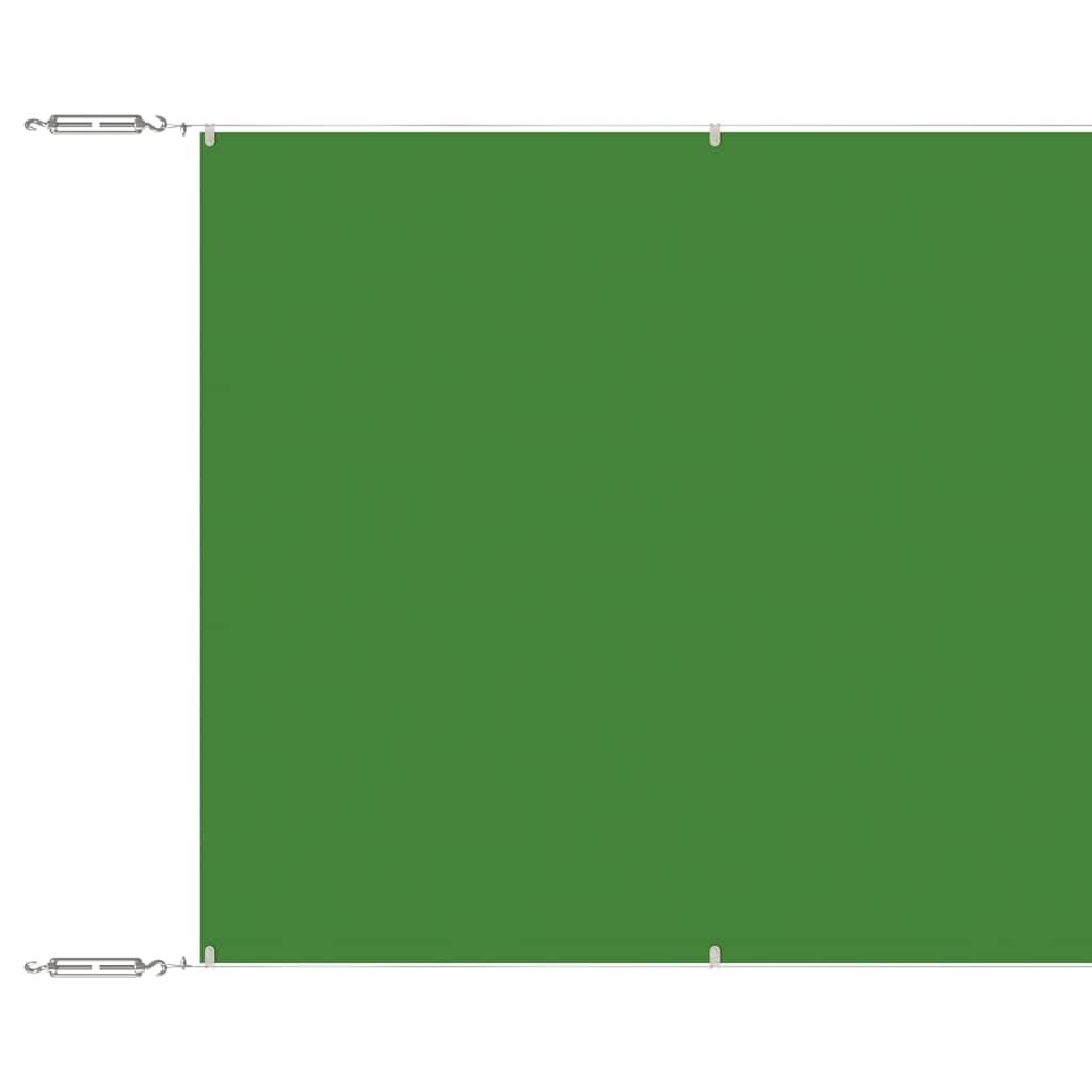 Paravento Verticale Verde Chiaro 180x600 cm in Tessuto Oxford