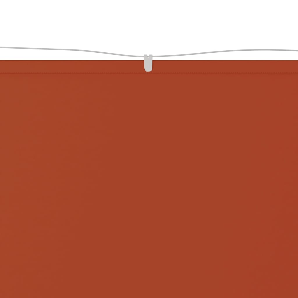 Paravento Verticale Terracotta 60x1000 cm in Tessuto Oxford