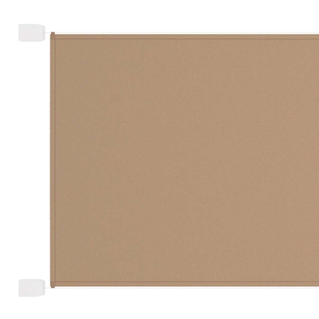 Paravento Verticale Grigio Talpa 100x420 cm in Tessuto Oxford
