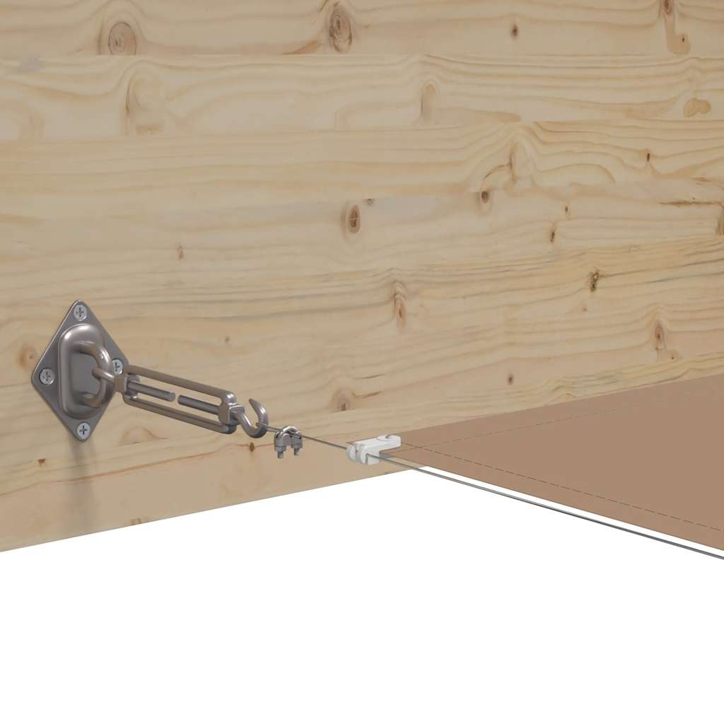 Paravento Verticale Tortora 180x1000 cm in Tessuto Oxford