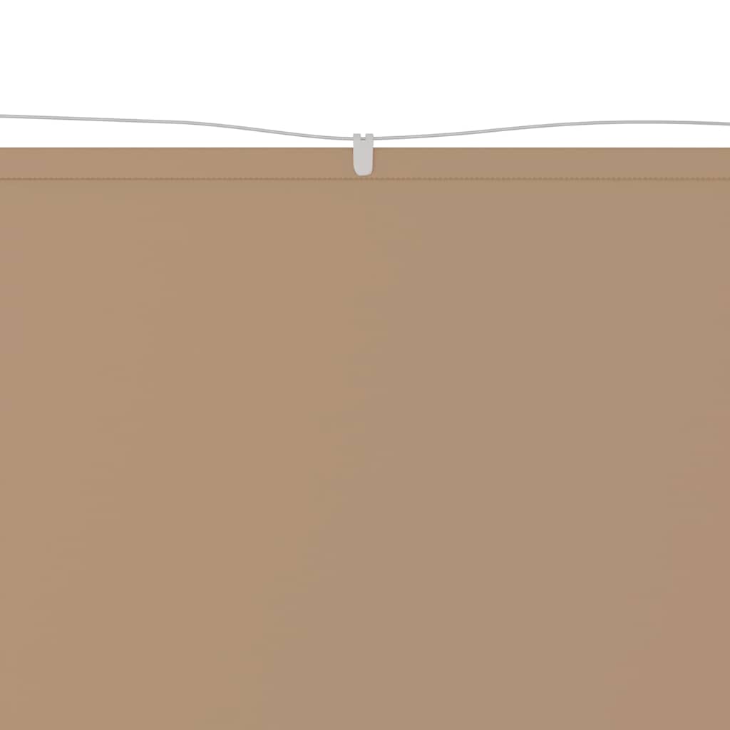 Paravento Verticale Tortora 250x270 cm in Tessuto Oxford