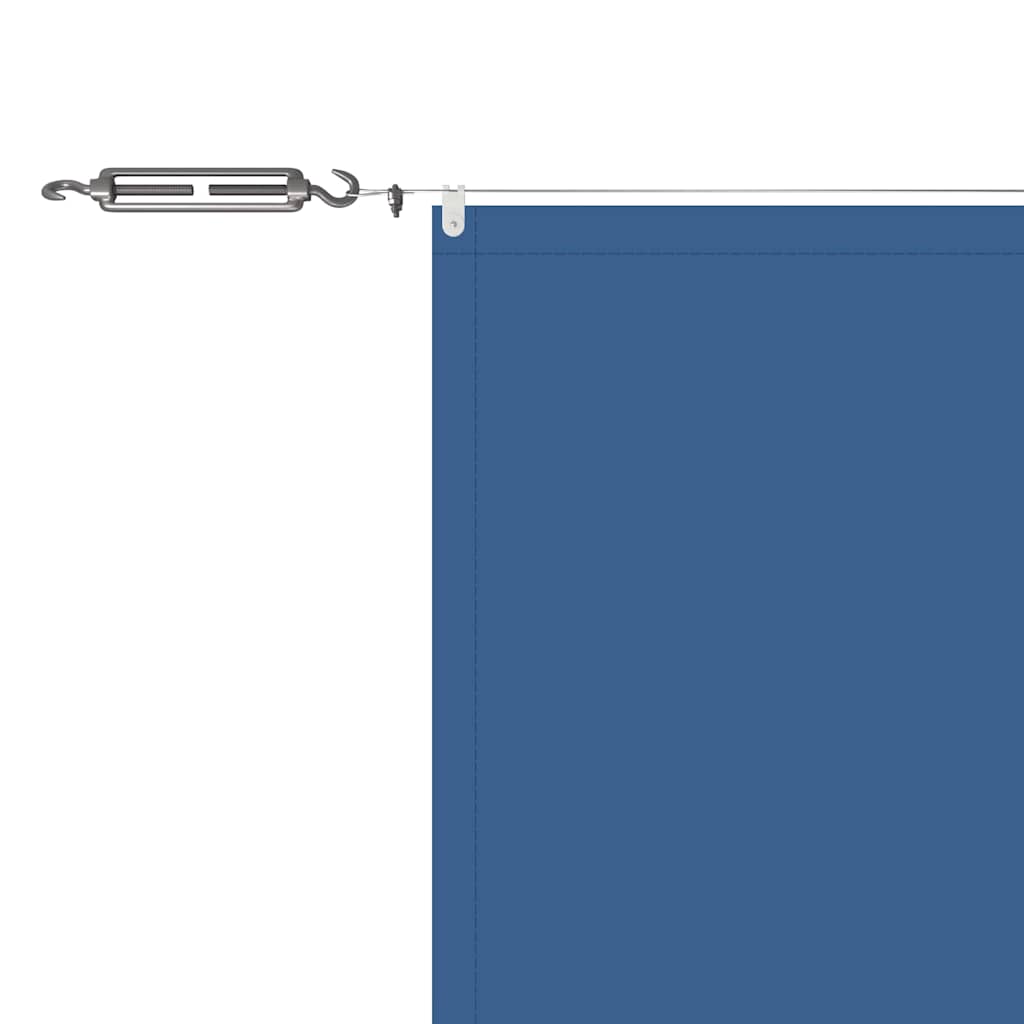 Paravento Verticale Blu 140x1200 cm in Tessuto Oxford