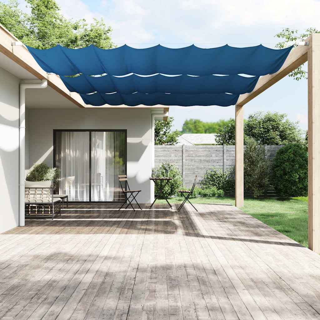 Paravento Verticale Blu 200x420 cm in Tessuto Oxford