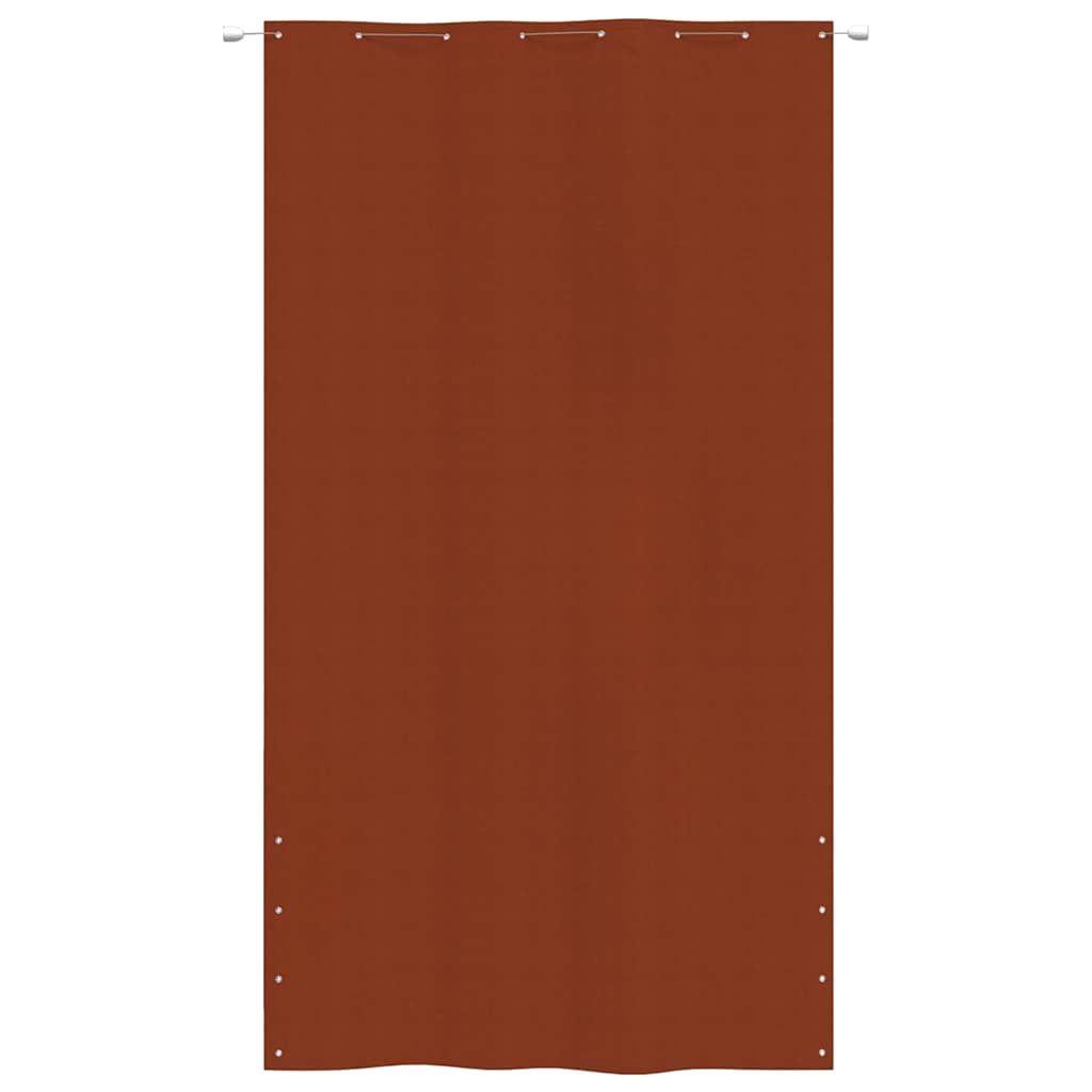 Paravento per Balcone Terracotta 160x240 cm in Tessuto Oxford
