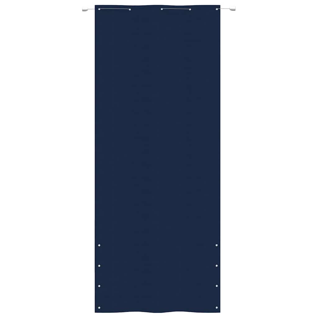 Paravento per Balcone Blu 100x240 cm in Tessuto Oxford
