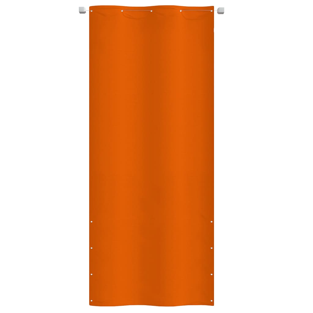 Paravento per Balcone Arancione 100x240 cm in Tessuto Oxford