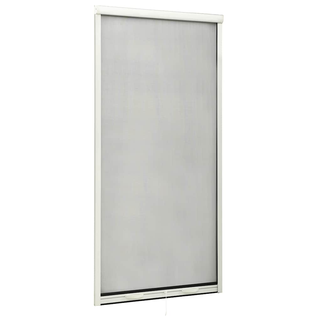 Zanzariera Avvolgibile per Finestre Bianco 70x150 cm