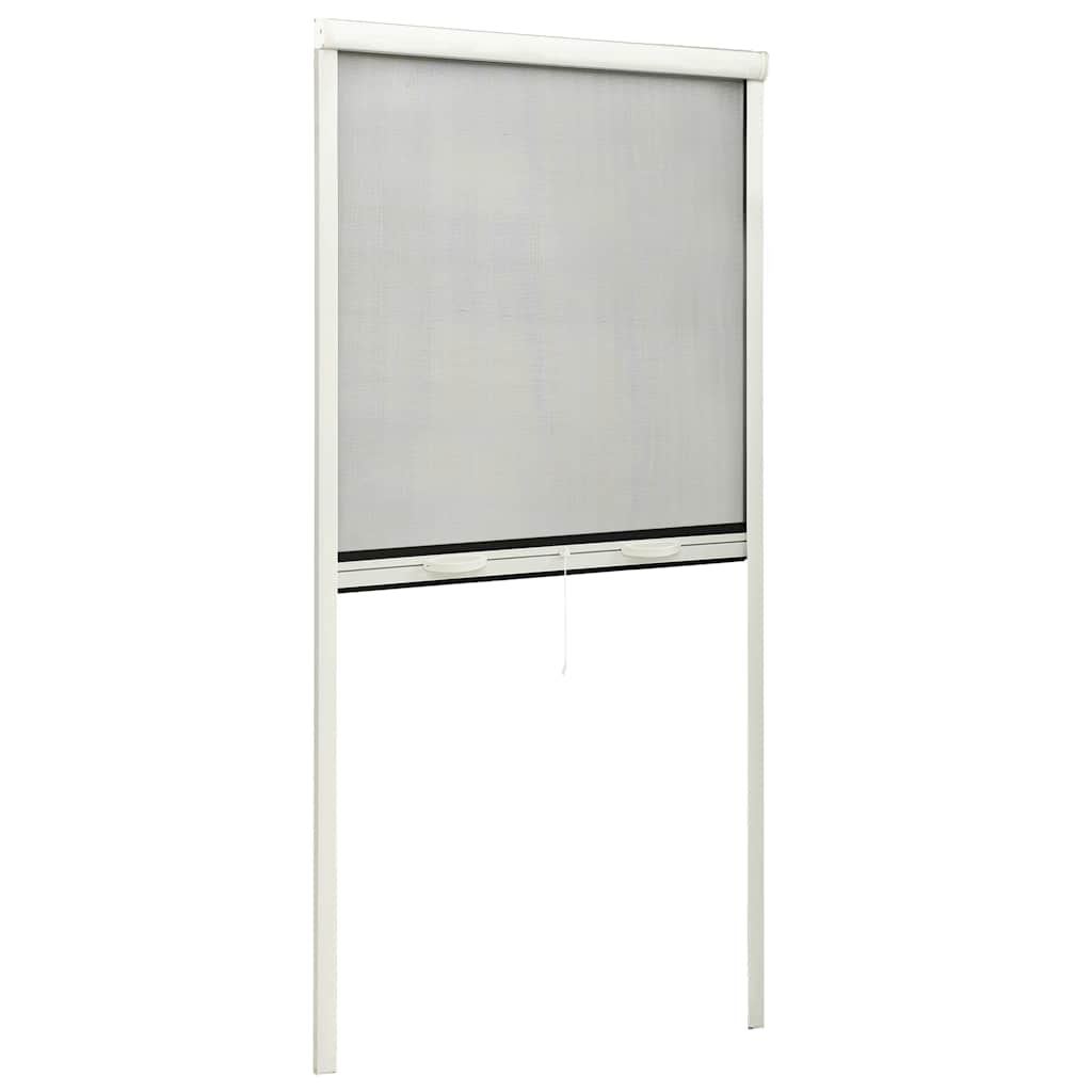 Zanzariera Avvolgibile per Finestre Bianco 70x150 cm