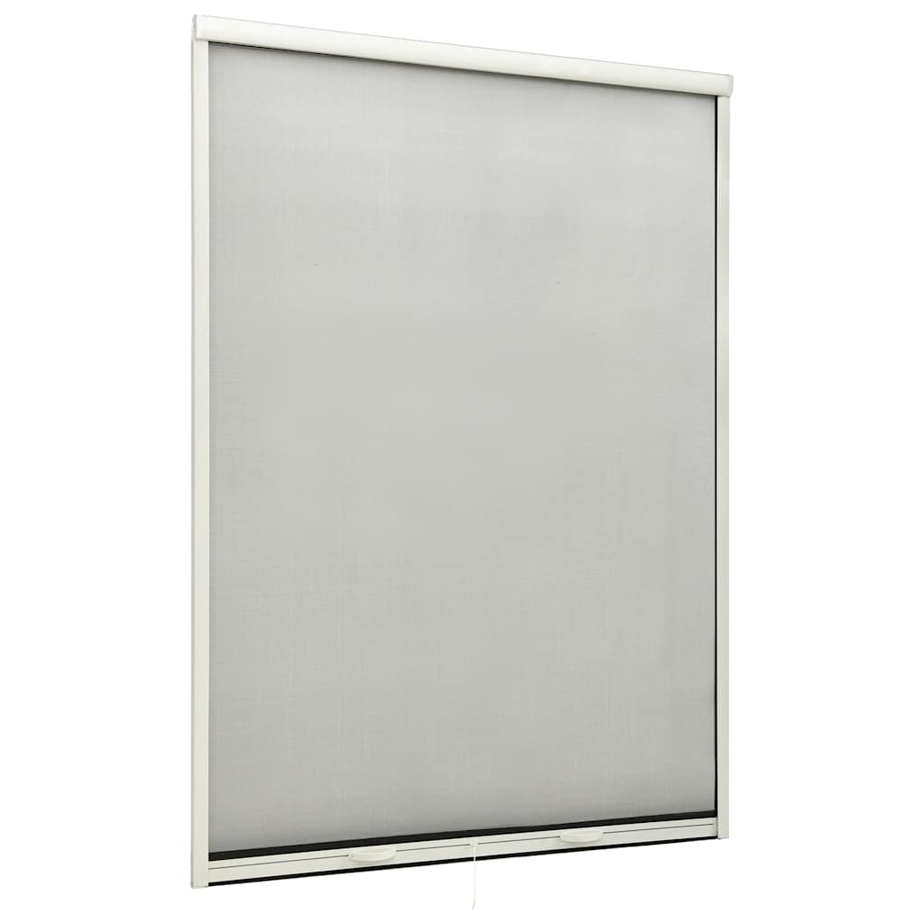 Zanzariera Avvolgibile per Finestre Bianco 110x170 cm