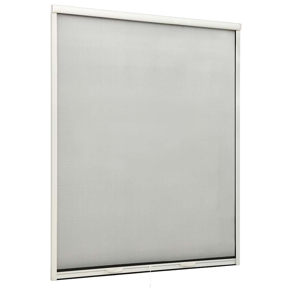 Zanzariera Avvolgibile per Finestre Bianco 150x170 cm