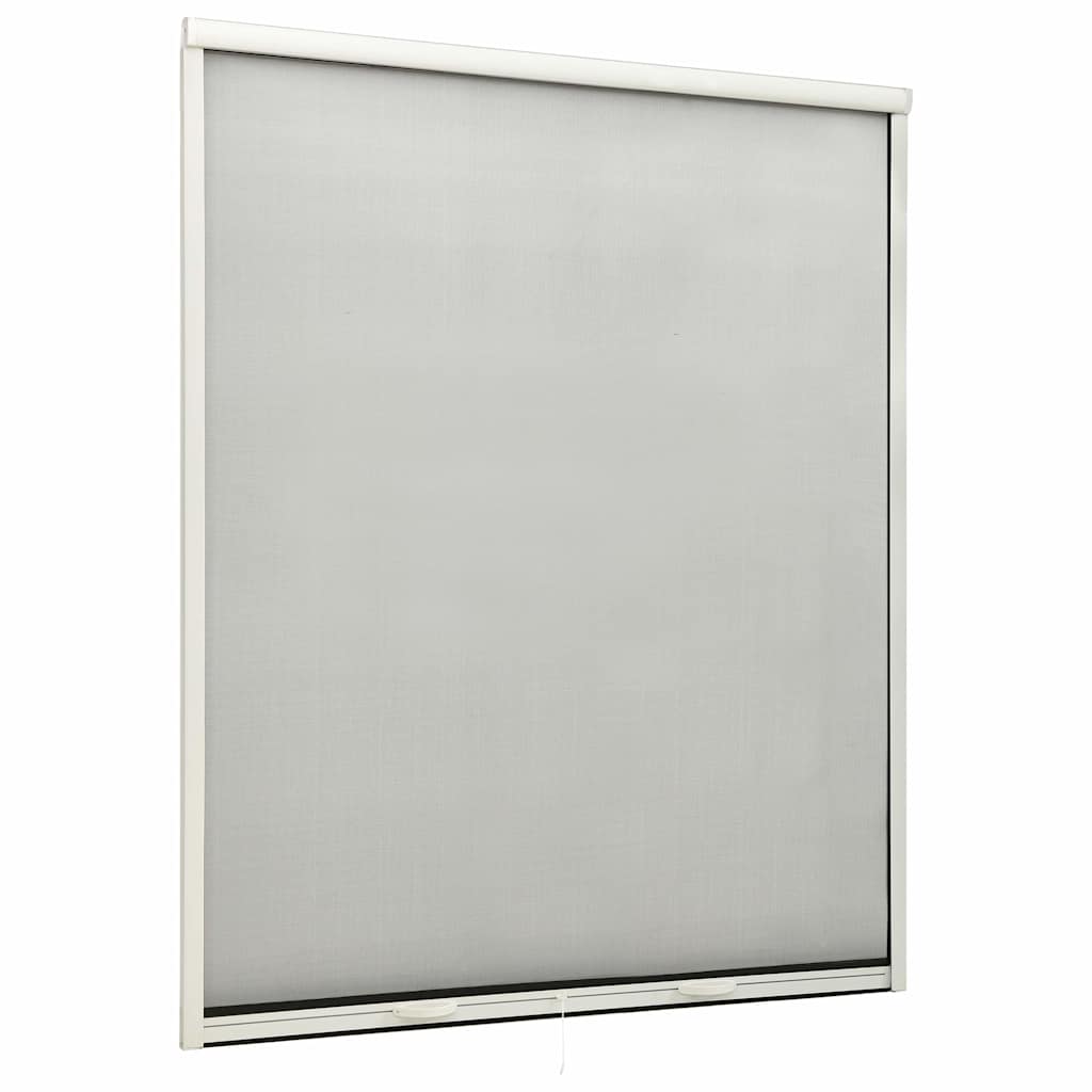 Zanzariera Avvolgibile per Finestre Bianco 160x170 cm