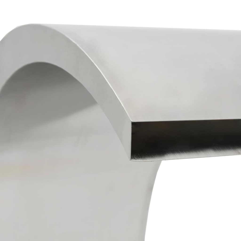 Fontana per Piscina 22x60x70 cm in Acciaio Inox 304