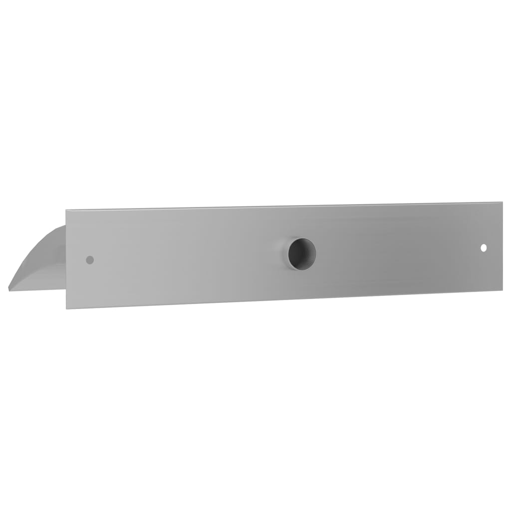 Fontana per Piscina Argento 45x26x13 cm in Acciaio Inox