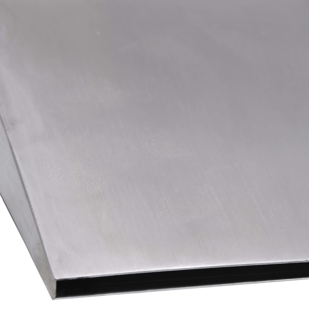 Fontana per Piscina Argento 45x26x13 cm in Acciaio Inox