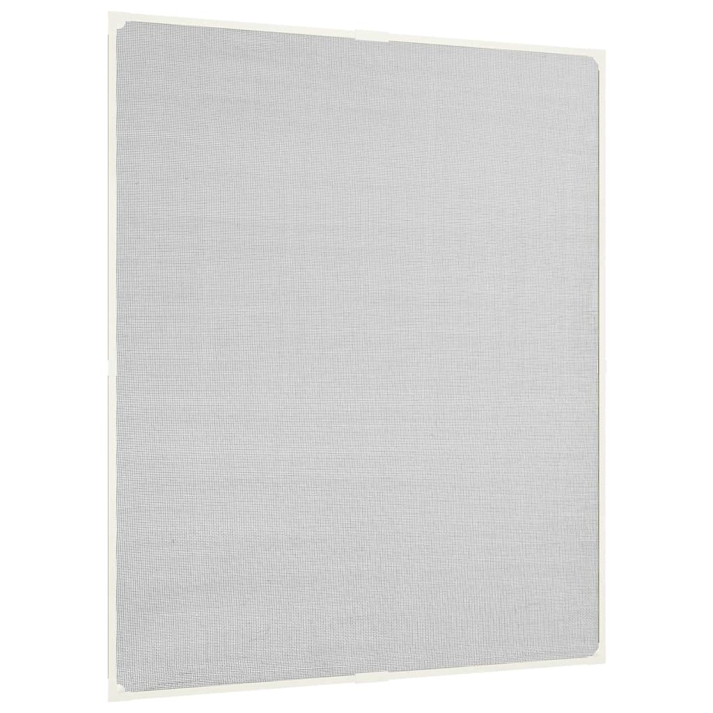 Zanzariera Magnetica Finestre Bianca 100x120cm Fibra di Vetro