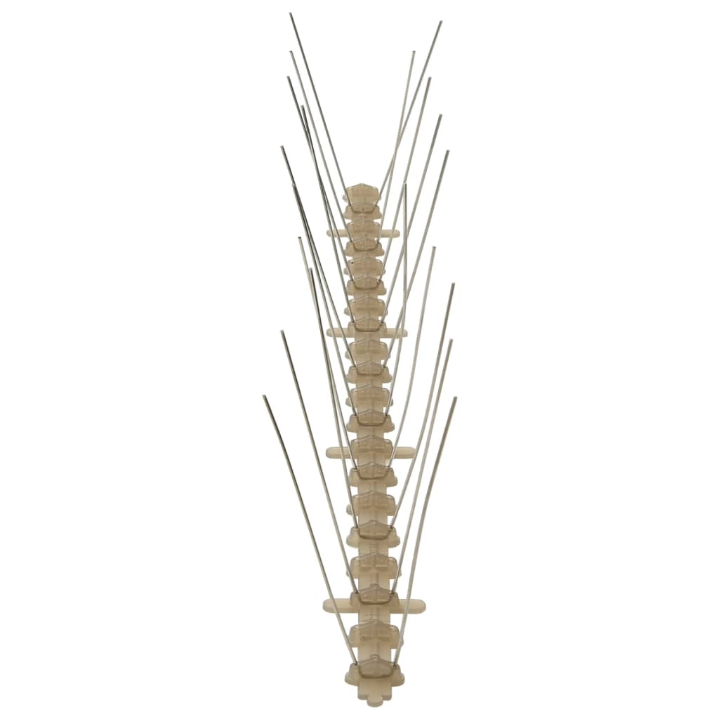 Set Dissuasori per Uccelli e Piccioni 20 pz 2 File 10 m