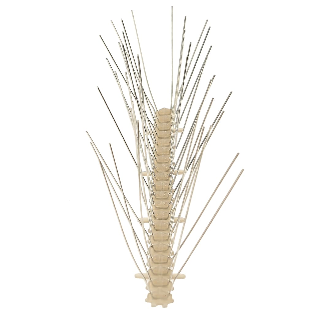 Set Dissuasori per Uccelli e Piccioni 20 pz 4 File 10 m