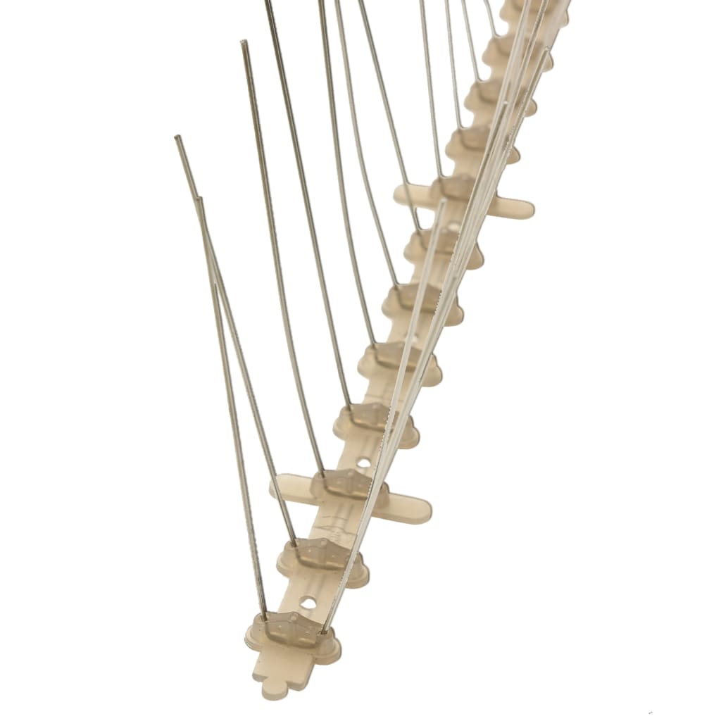 Set Dissuasori per Uccelli e Piccioni 20 pz 4 File 10 m