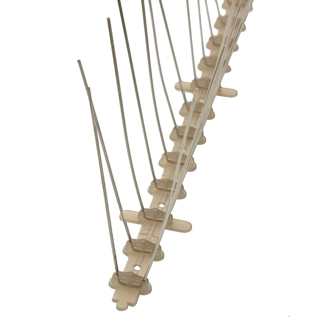 Set Dissuasori per Uccelli e Piccioni 20 pz 5 File 10 m