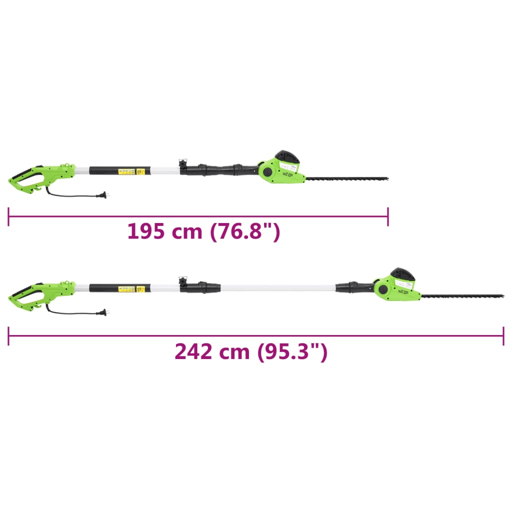Tagliasiepi Elettrico Telescopico 41 cm 550 W