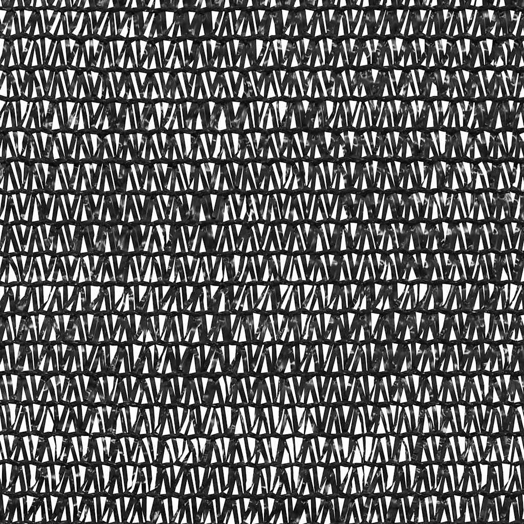 Rete per Privacy Nera 1x25 m in HDPE 75 g/m²