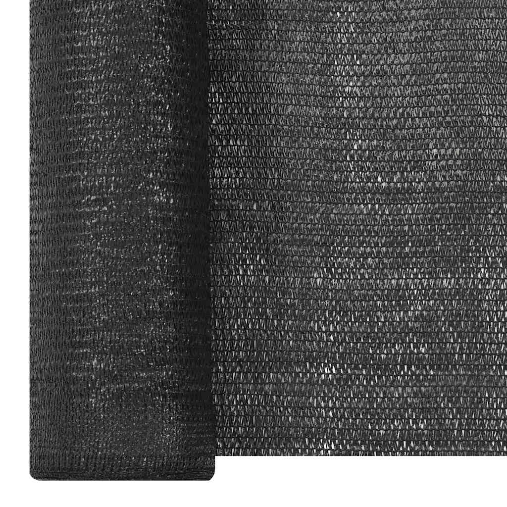 Rete per Privacy Nera 1x50 m in HDPE 150 g/m²