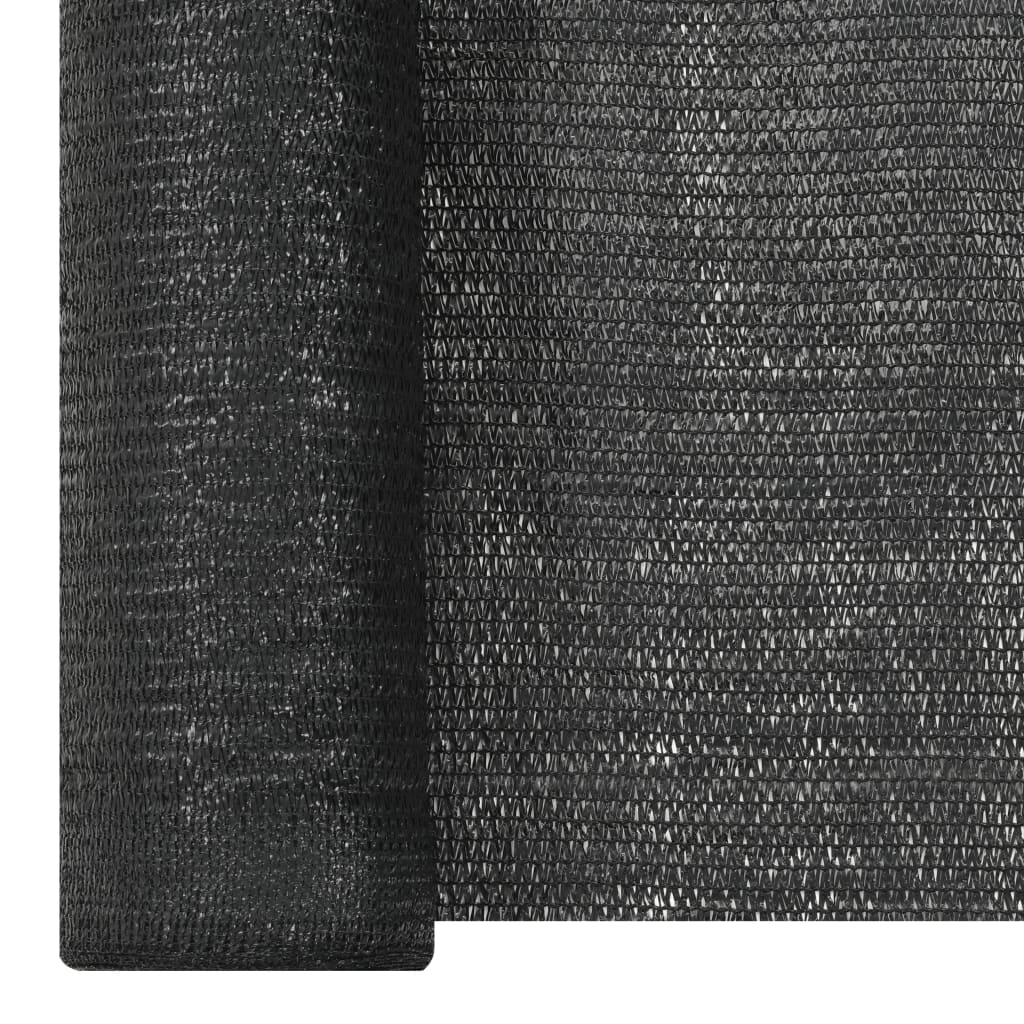 Rete per Privacy Nera 2x10 m in HDPE 150 g/m²